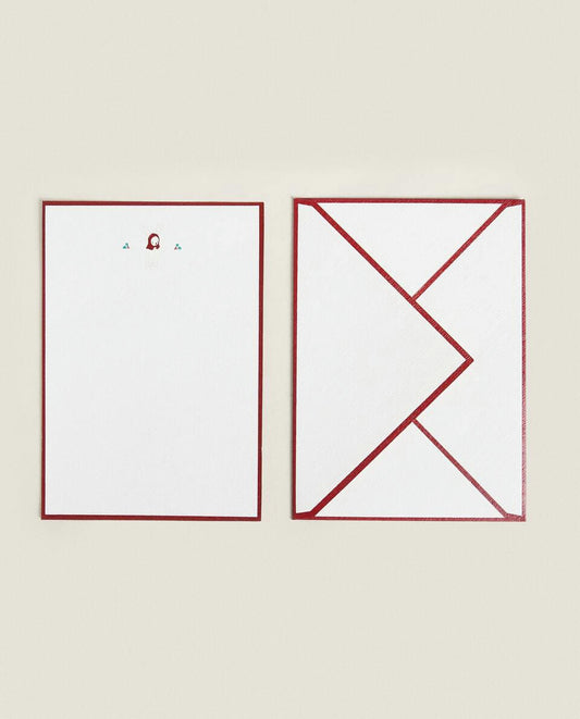 PACK OF CHILDREN’S POSTCARDS WITH CHRISTMAS BUNNY (PACK OF 2)